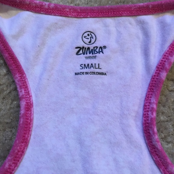 Zumba Wear Racerback Tank Tops pink and purple - Picture 3 of 16